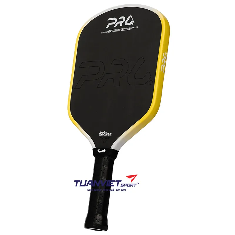 Vợt Pickleball Zocker HP06 Pro Series Power - Yellow
