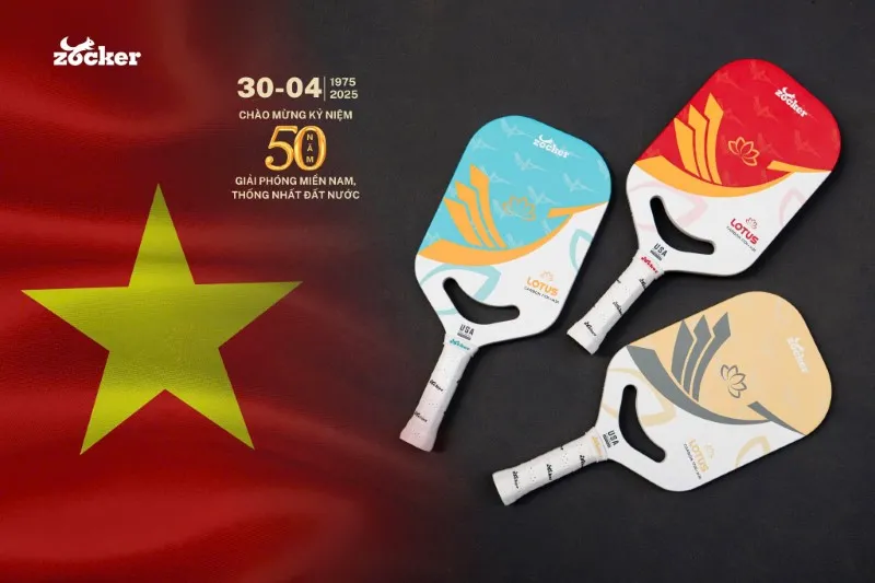 Vợt Pickleball Zocker Lotus LT01