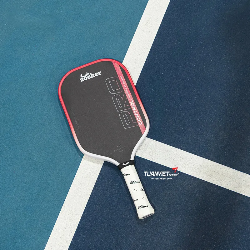 Vợt Pickleball Zocker Pro Control Đỏ