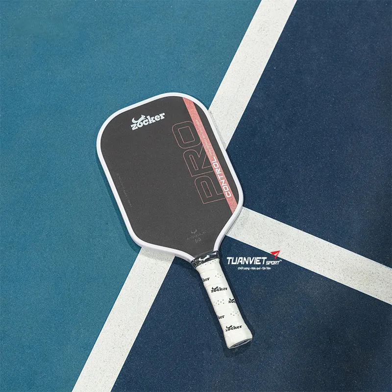 Vợt Pickleball Zocker Pro Control Trắng