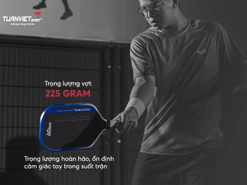 Vợt Pickleball Zocker Pro Control