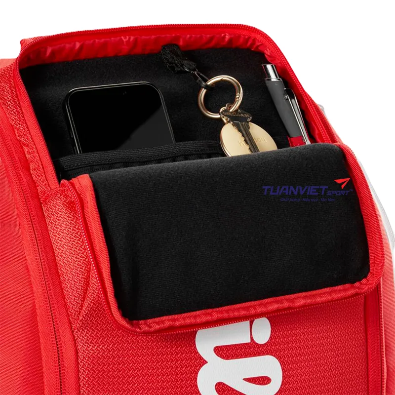 Đặc điểm nổi bật của Balo Tennis Wilson Super Tour Red WR8036901001