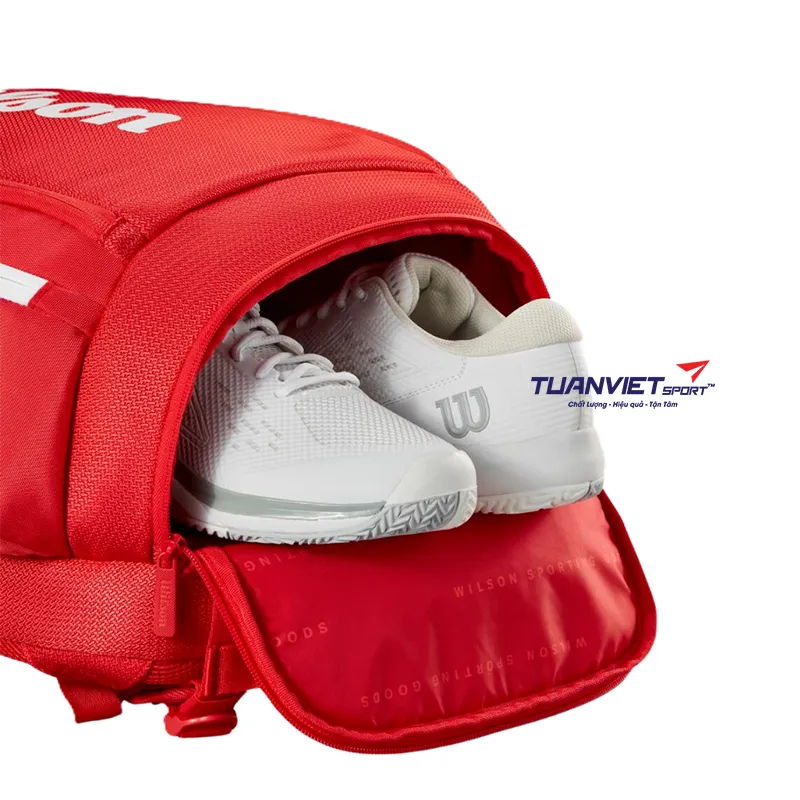 Đặc điểm nổi bật của Balo Tennis Wilson Super Tour Red WR8036901001