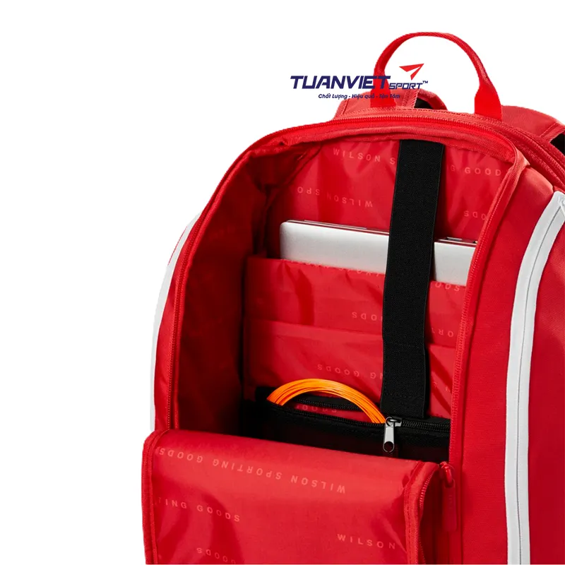Đặc điểm nổi bật của Balo Tennis Wilson Super Tour Red WR8036901001