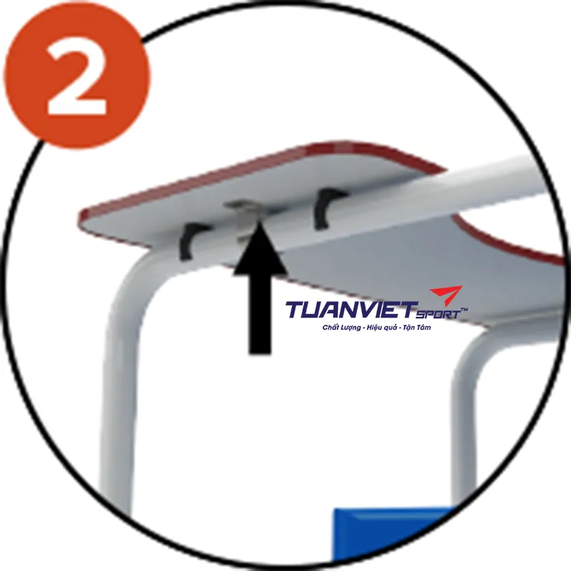 Ghế trọng t&agrave;i tennis Sodex Sport S25332