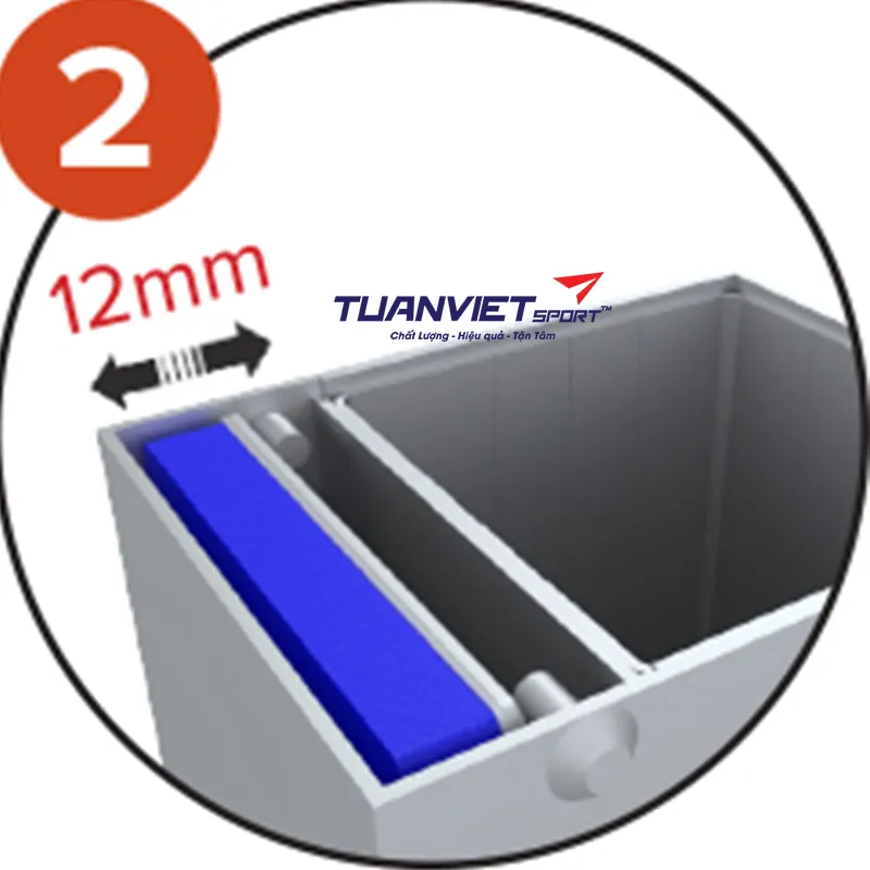 N&ograve;ng ch&ocirc;n nh&ocirc;m trụ tennis Sodex Sport S25359BR