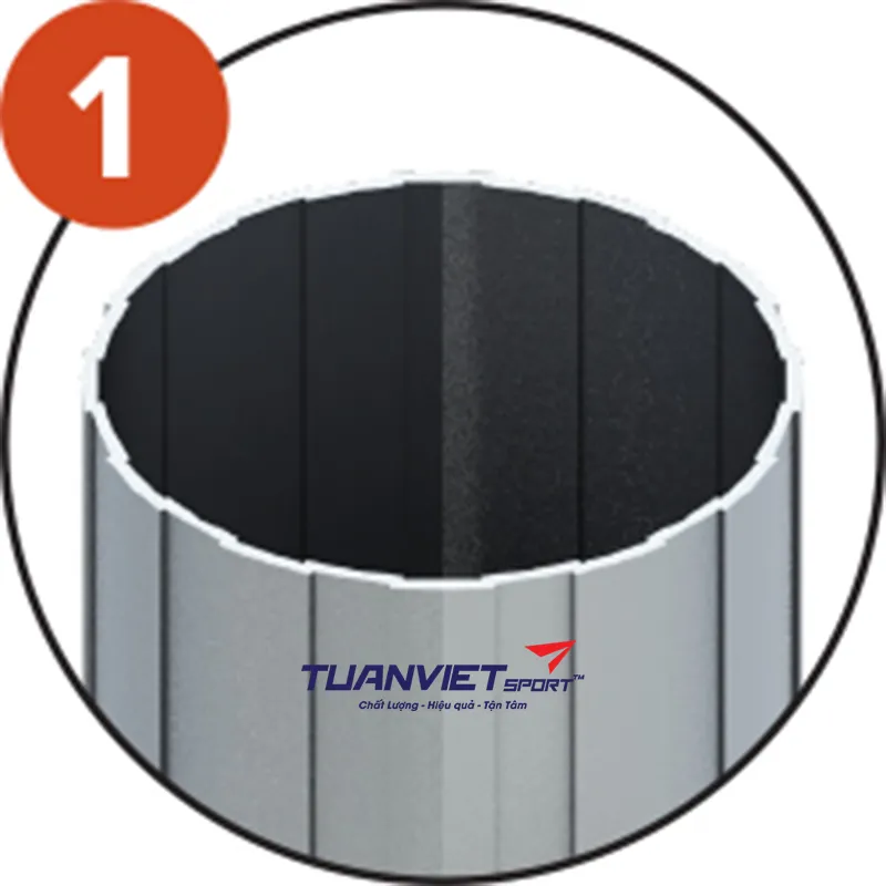 N&ograve;ng ch&ocirc;n nh&ocirc;m trụ tennis Sodex Sport S25363BR