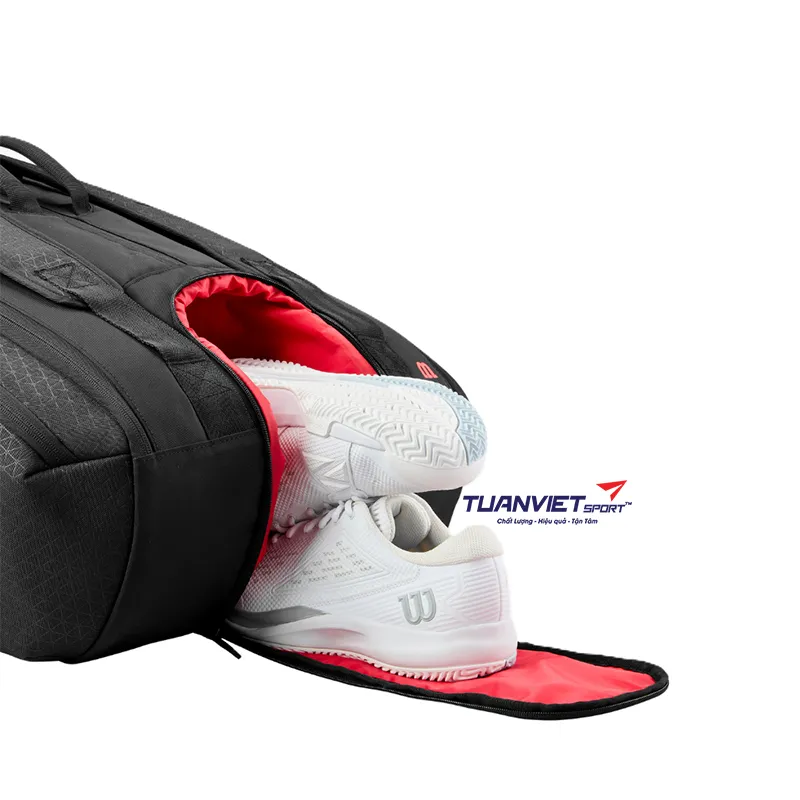 T&uacute;i Đựng Vợt Tennis Wilson Clash V3 Super Tour 15 Pack
