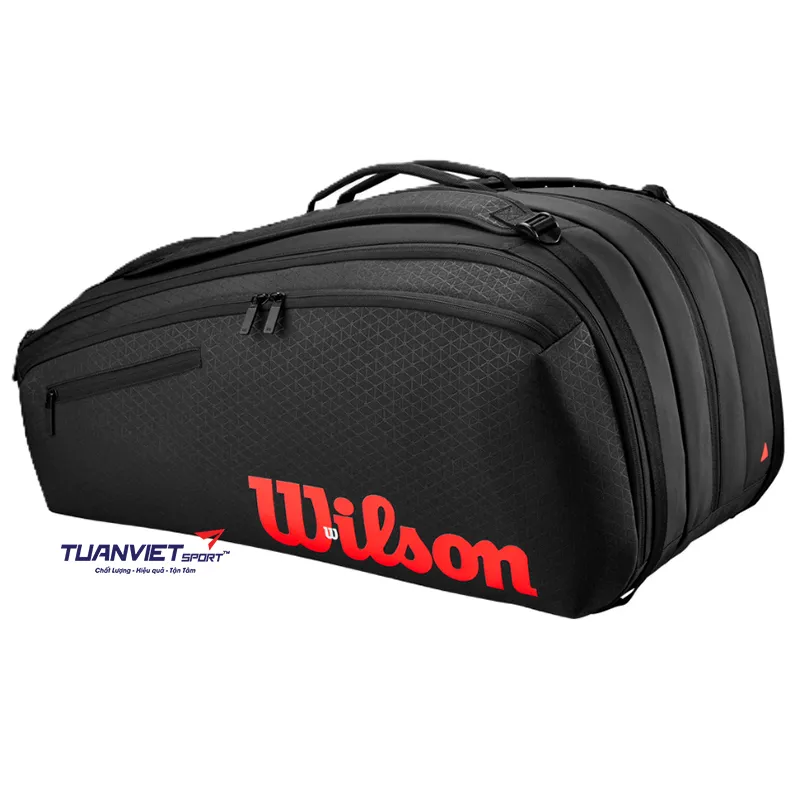 T&uacute;i Đựng Vợt Tennis Wilson Clash V3 Super Tour 15 Pack