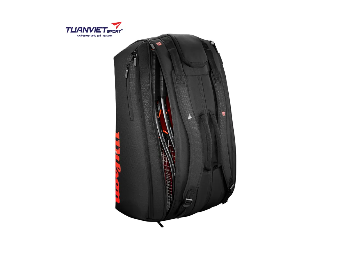 Túi Đựng Vợt Tennis Wilson Clash V3 Super Tour 15 Pack