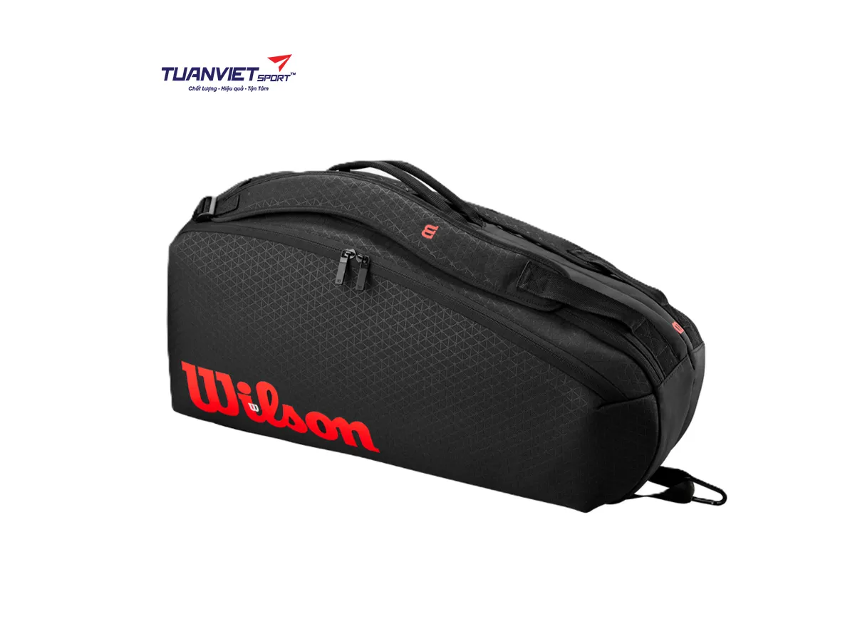 Túi Đựng Vợt Tennis Wilson Clash V3 Super Tour 6 Pack