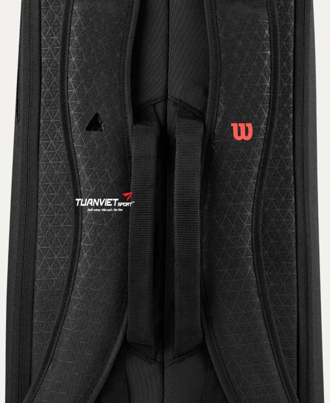 T&uacute;i Đựng Vợt Tennis Wilson Clash V3 Super Tour 6 Pack