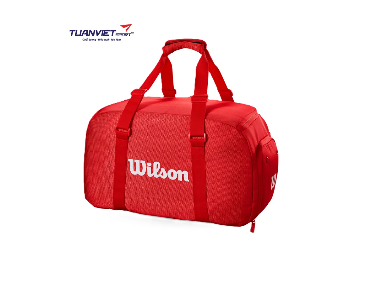 Túi Đựng Vợt Tennis Wilson Super Tour Red Small Duffel