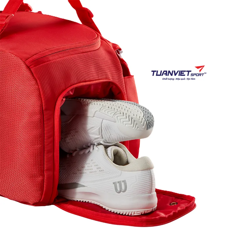 T&uacute;i Đựng Vợt Tennis Wilson Super Tour Red Small Duffel
