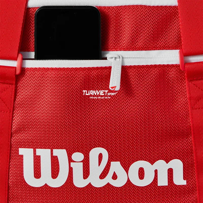 T&uacute;i Đựng Vợt Tennis Wilson Super Tour Red Small Duffel