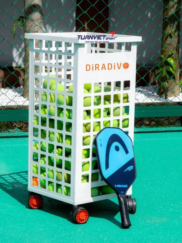 Th&ugrave;ng đựng b&oacute;ng tennis Diradivo KT-101002