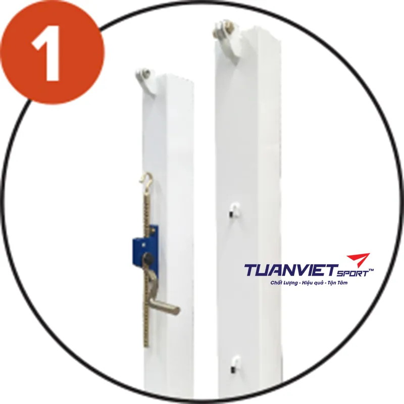 Trụ tennis tăng đơ ngoài Sodex Sport S25216