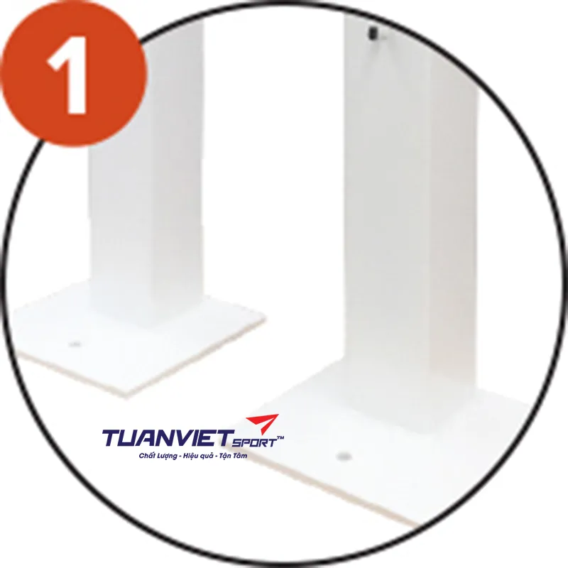 Trụ tennis đặt nổi tăng đơ trong Sodex Sport S252565