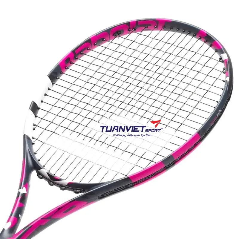 Vợt tennis Babolat Boost Aero Pink Strung