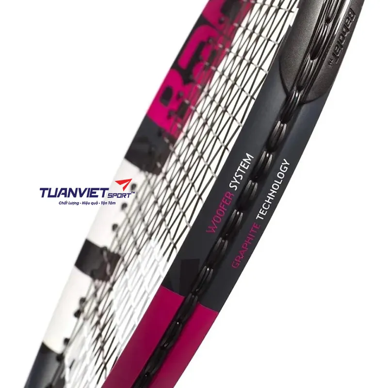 Vợt tennis Babolat Boost Aero Pink Strung