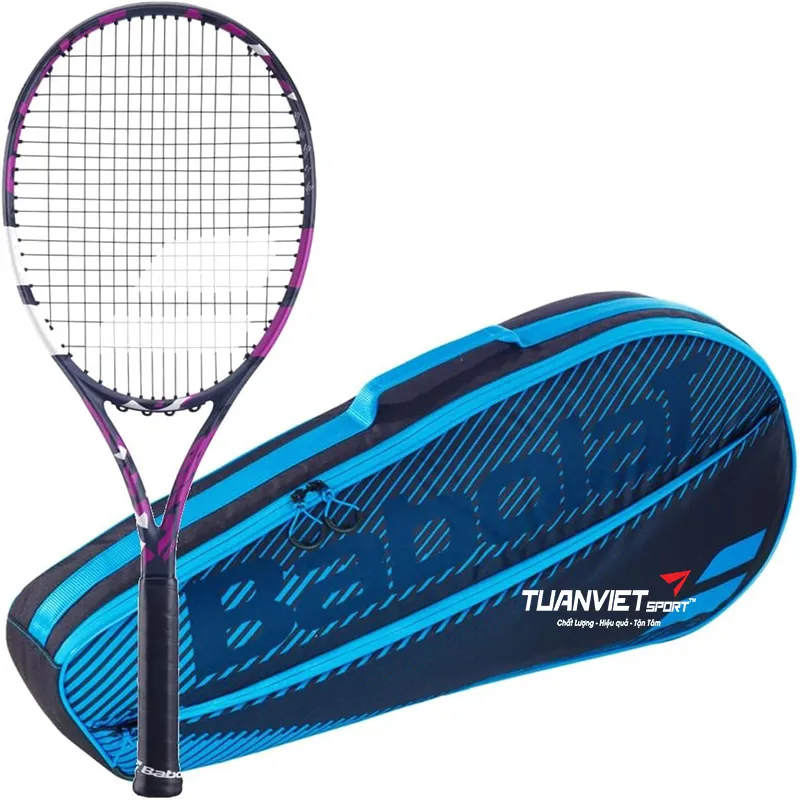 Vợt tennis Babolat Boost Aero Pink Strung