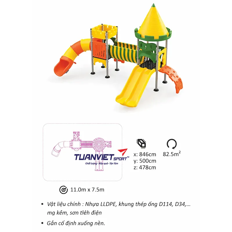 Cụm vận động li&ecirc;n ho&agrave;n LLDPE NIK134080RT