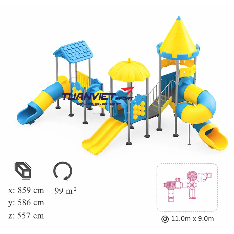 Cụm vận động li&ecirc;n ho&agrave;n LLDPE NIK165140NTB