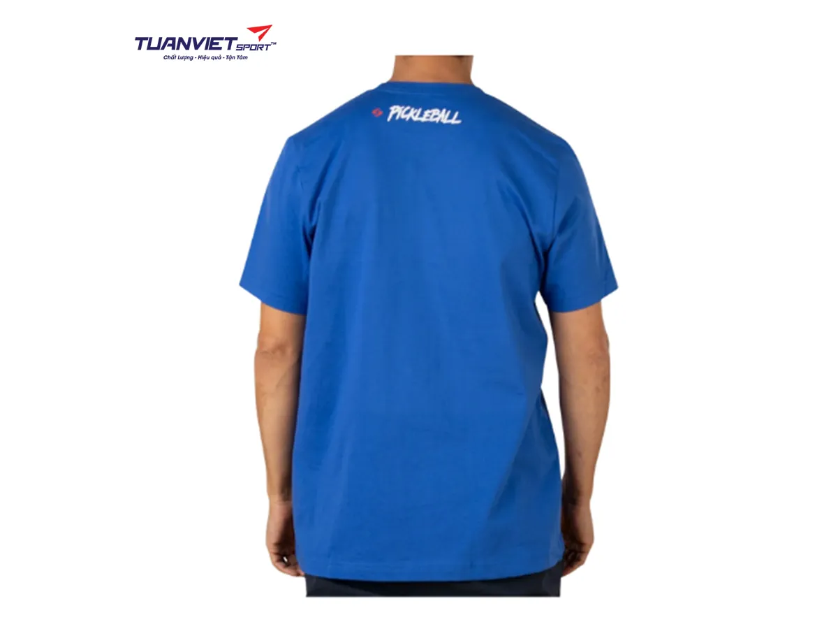 Áo cotton thể thao nam Gearbox Royal Blue