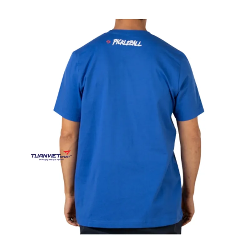 Áo cotton thể thao nam Gearbox Royal Blue