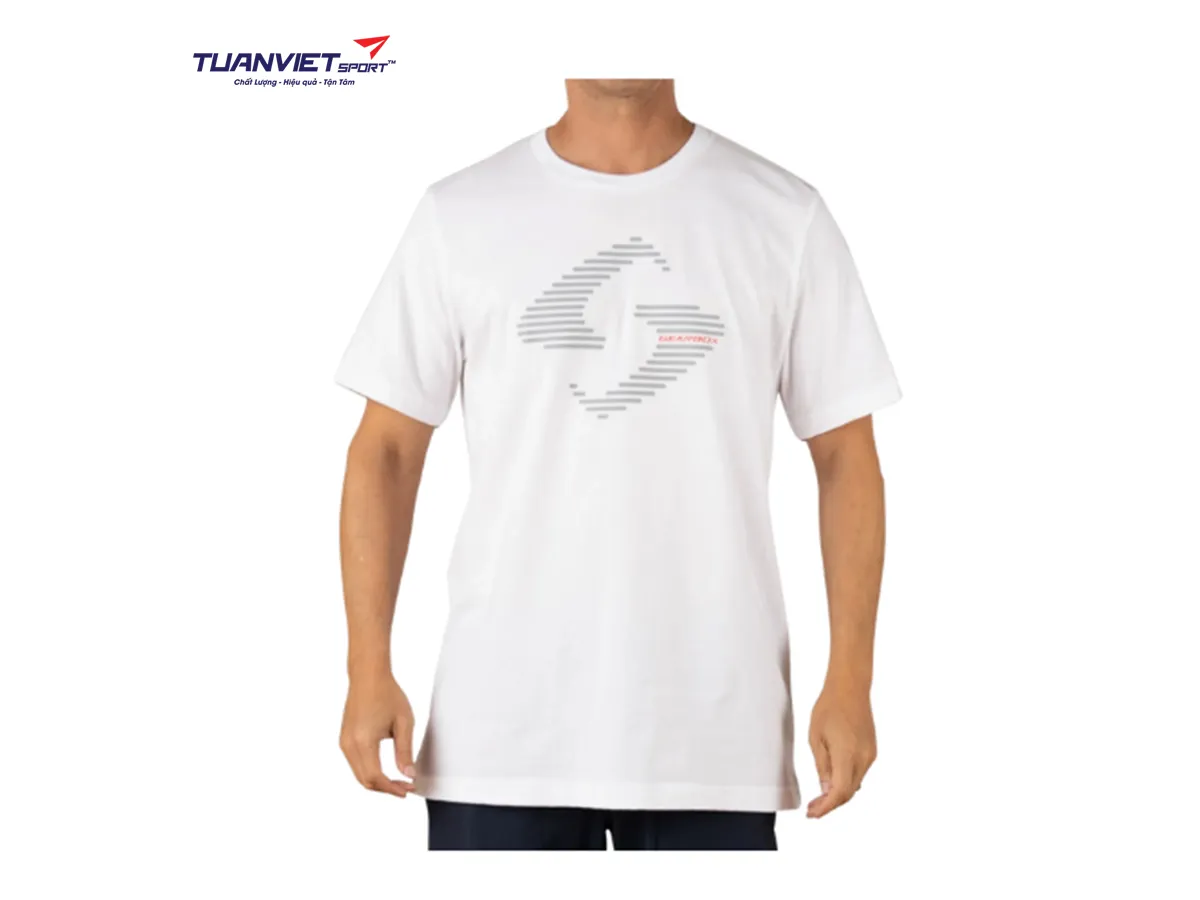 Áo cotton thể thao nam Gearbox Tee White
