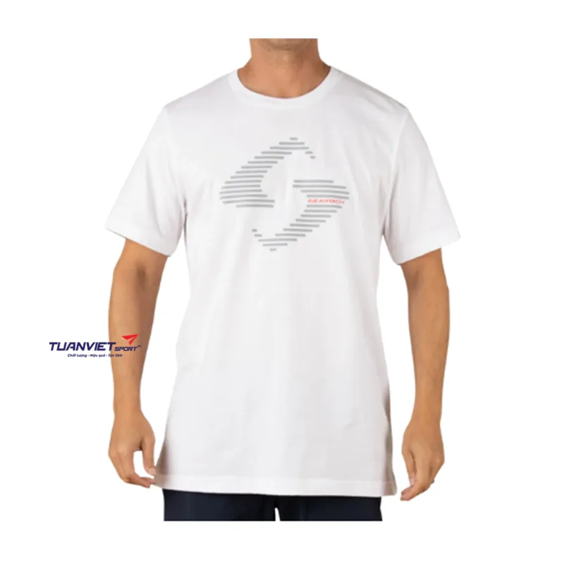 Áo cotton thể thao nam Gearbox Tee White