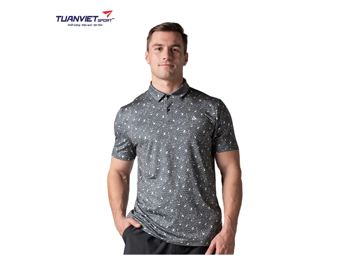 Áo polo thể thao nam Joola Club Printed