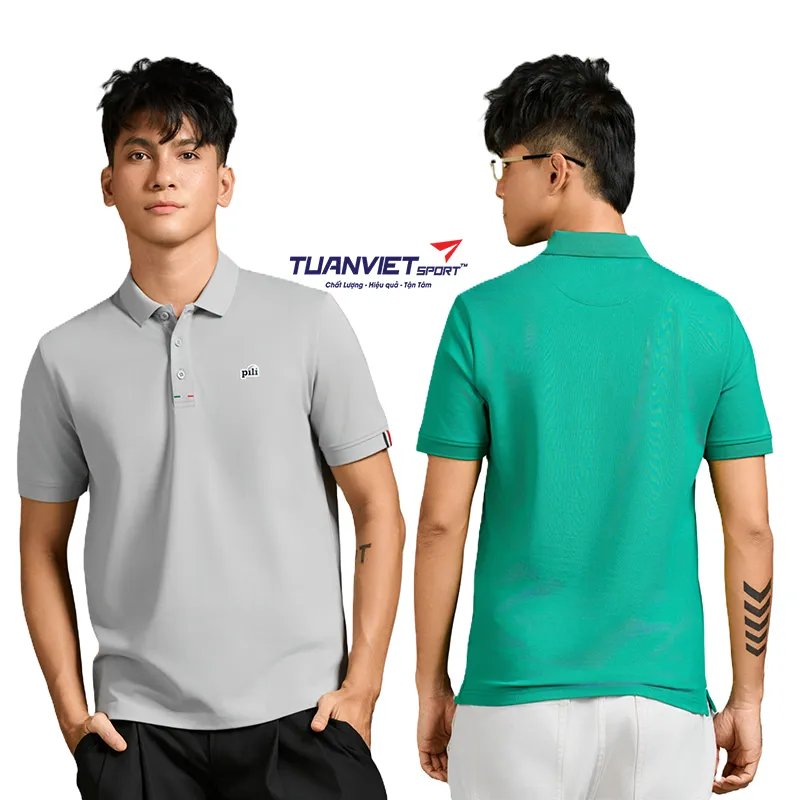 &Aacute;o Polo Thể Thao Nam PILI Basic T&ocirc;n D&aacute;ng