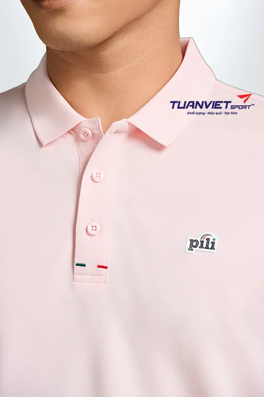 &Aacute;o Polo Thể Thao Nam PILI Basic T&ocirc;n D&aacute;ng