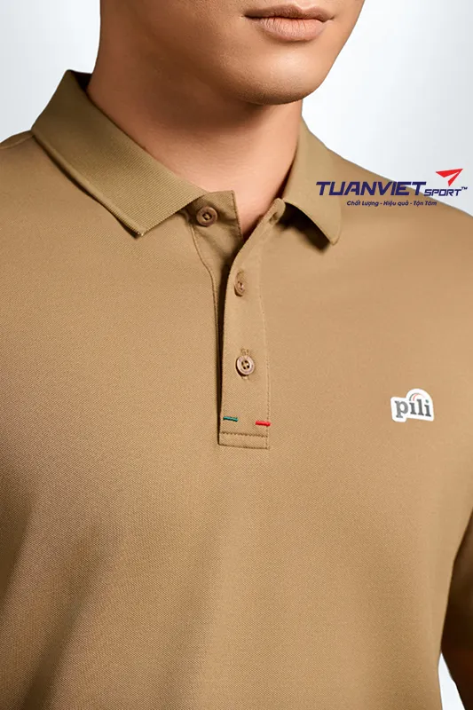 &Aacute;o Polo Thể Thao Nam PILI Basic T&ocirc;n D&aacute;ng