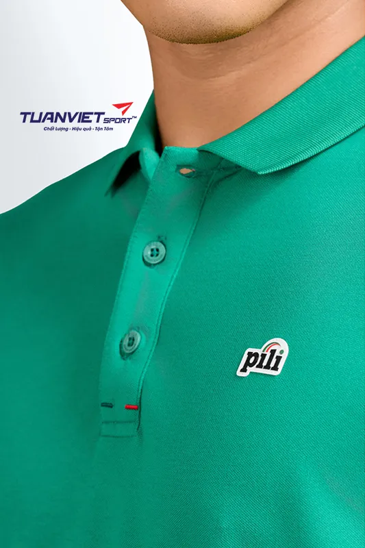 &Aacute;o Polo Thể Thao Nam PILI Basic T&ocirc;n D&aacute;ng