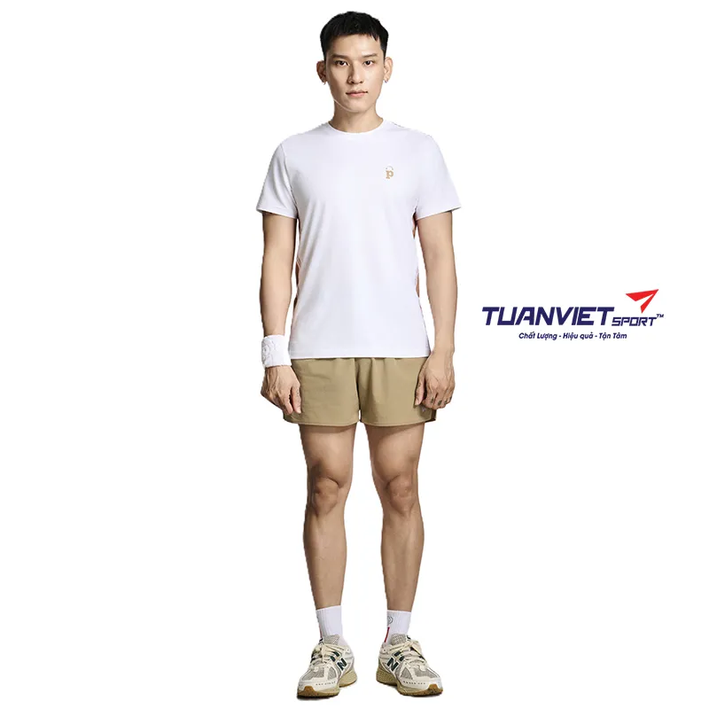 &Aacute;o Thun Nam PILI M&agrave;u Trắng Phối Line M&agrave;u Th&acirc;n &Aacute;o