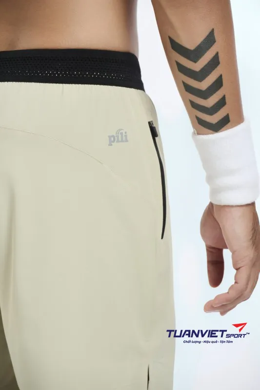 Quần Short Nam 2 Lớp PILI Phối D&acirc;y K&eacute;o T&uacute;i