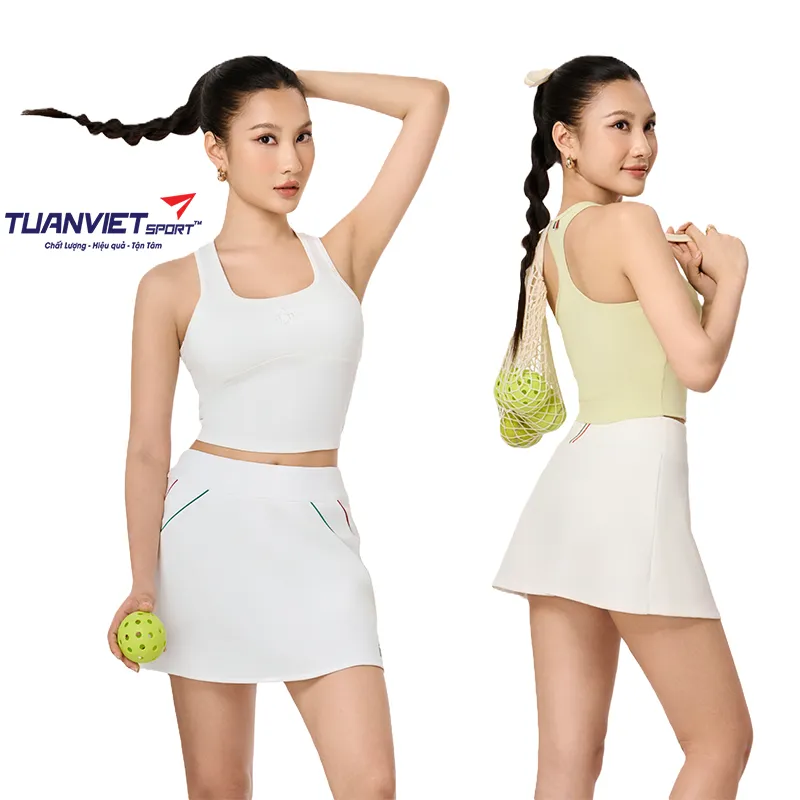 &Aacute;o Croptop Thể Thao Nữ PILI Fit D&aacute;ng