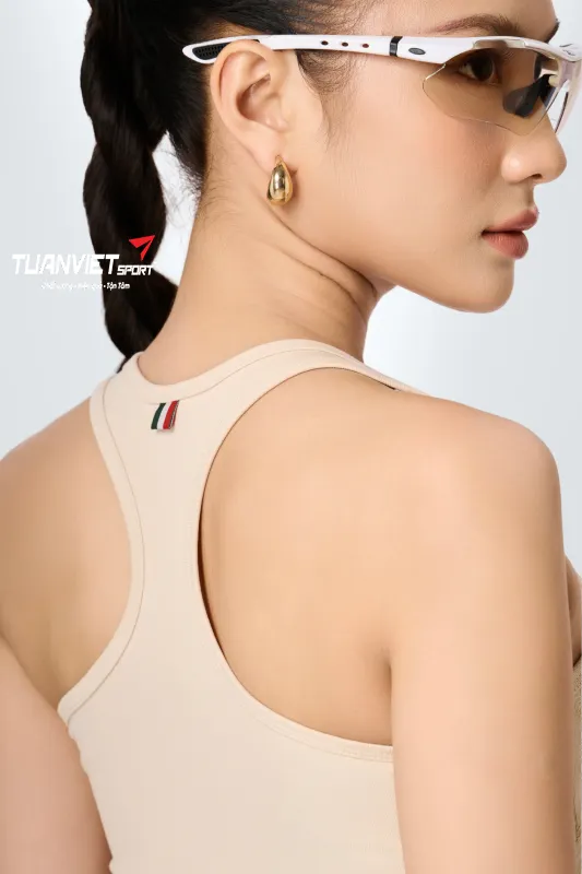 &Aacute;o Croptop Thể Thao Nữ PILI Fit D&aacute;ng