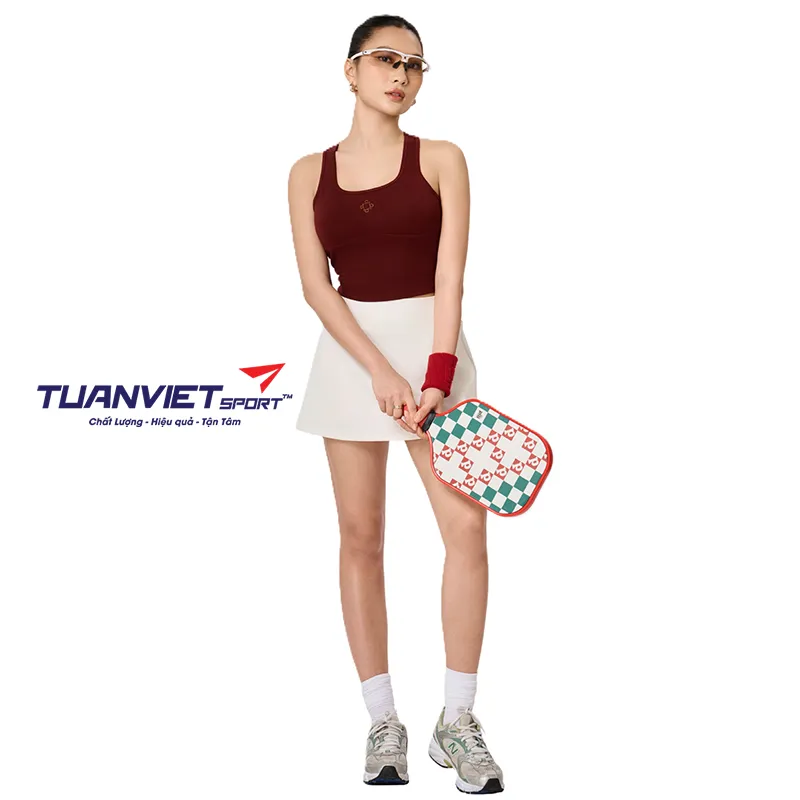 &Aacute;o Croptop Thể Thao Nữ PILI Fit D&aacute;ng