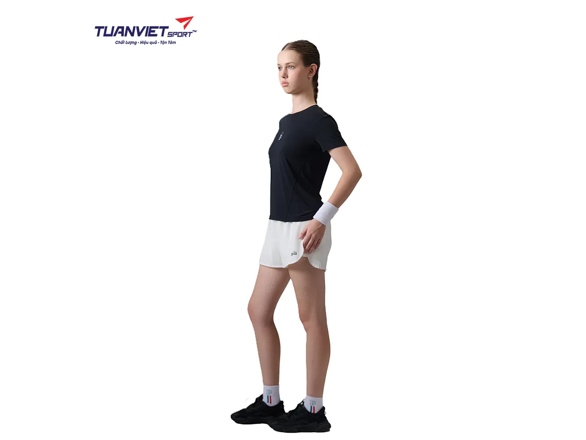 Áo Thun Thể Thao Nữ PILI Cổ Tròn Cao Cấp
