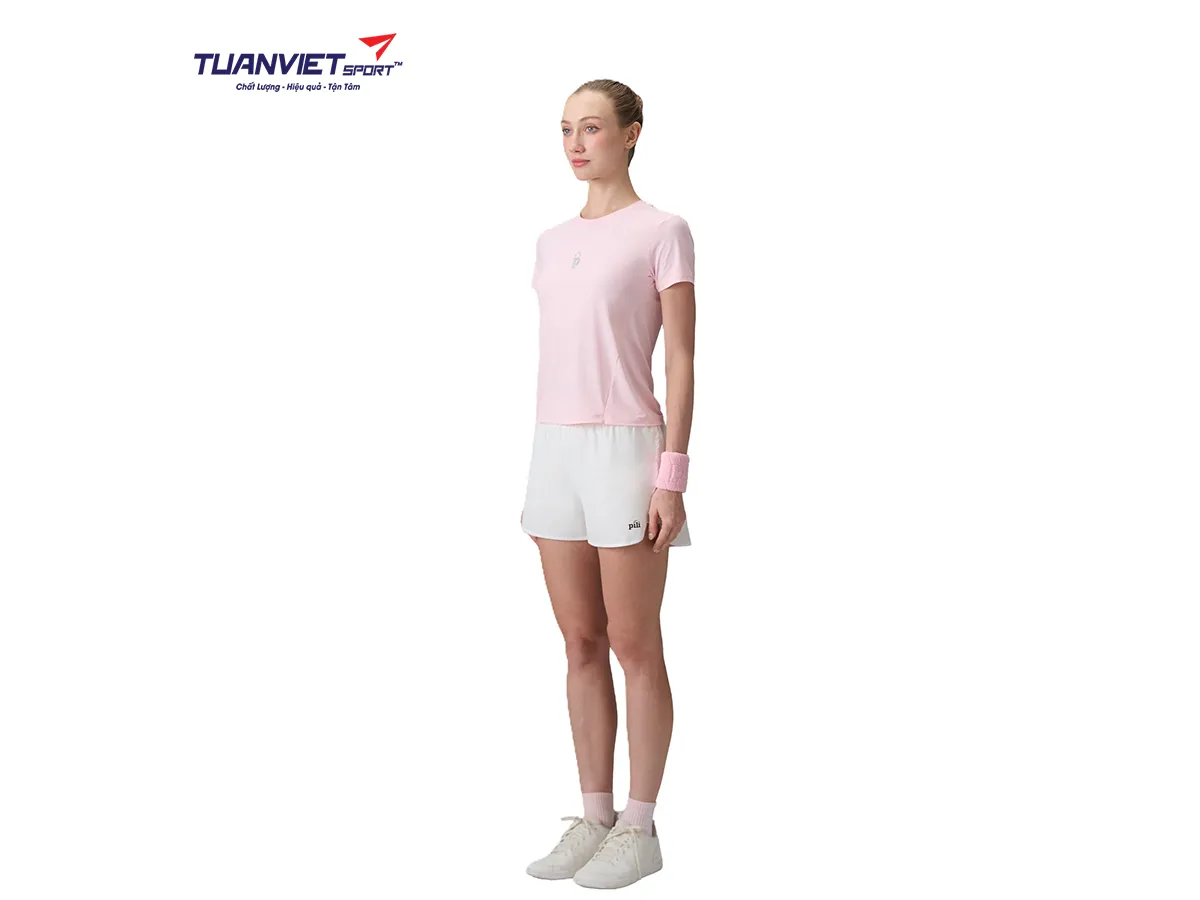 Áo Thun Thể Thao Nữ PILI Cổ Tròn Cao Cấp