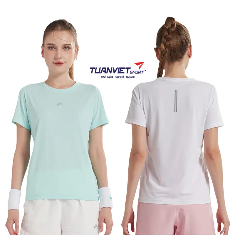 &Aacute;o Thun Nữ PILI Cổ Tr&ograve;n D&aacute;ng Fit