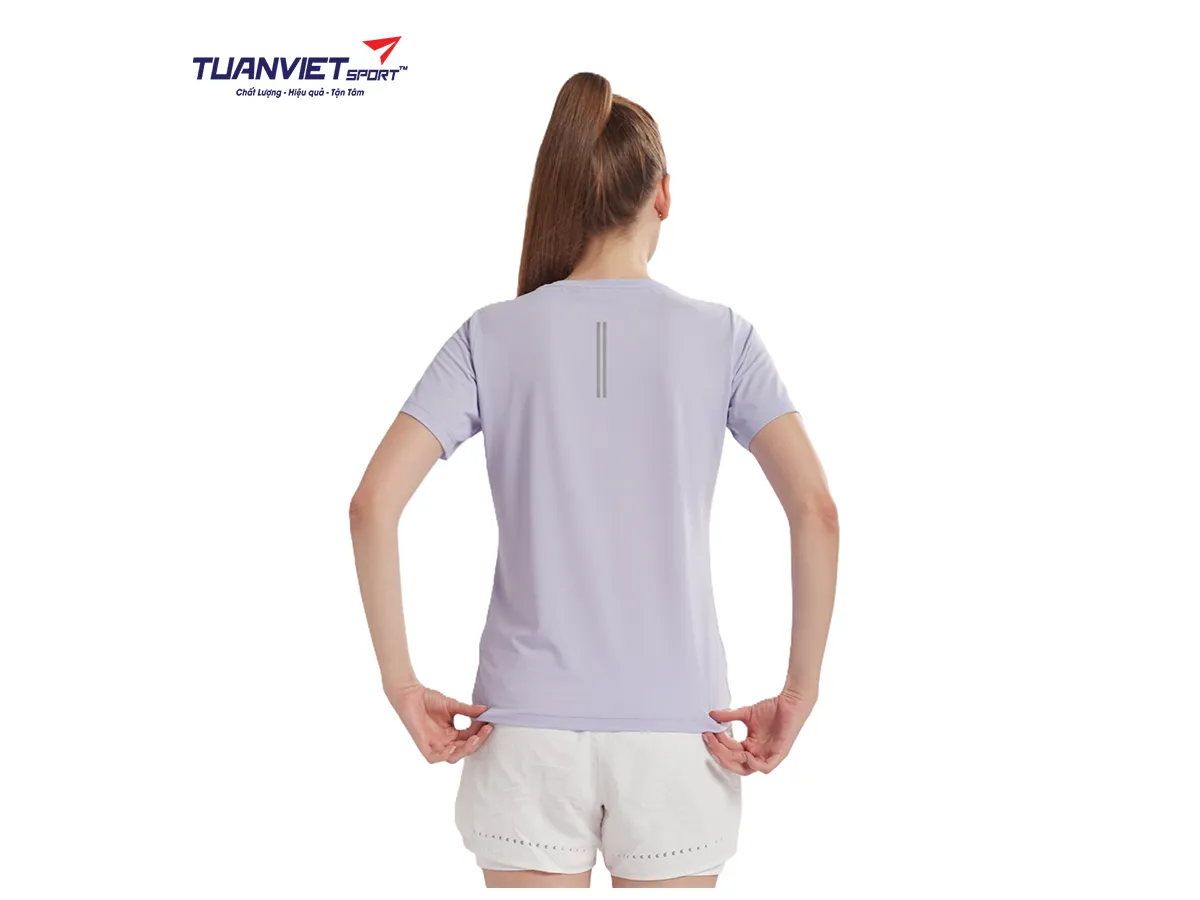 Áo Thun Nữ PILI Cổ Tròn Dáng Fit