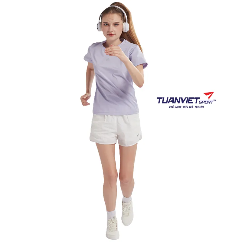 &Aacute;o Thun Nữ PILI Cổ Tr&ograve;n D&aacute;ng Fit