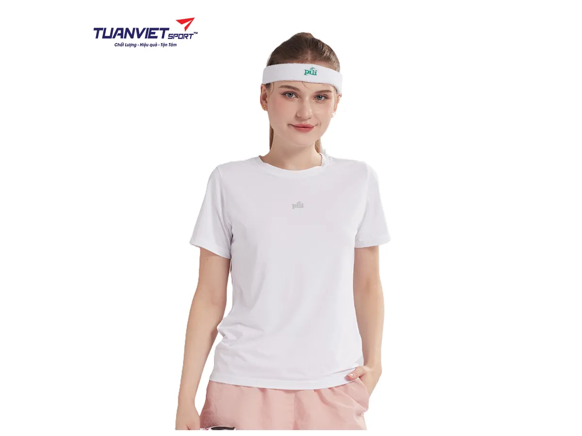 Áo Thun Nữ PILI Cổ Tròn Dáng Fit