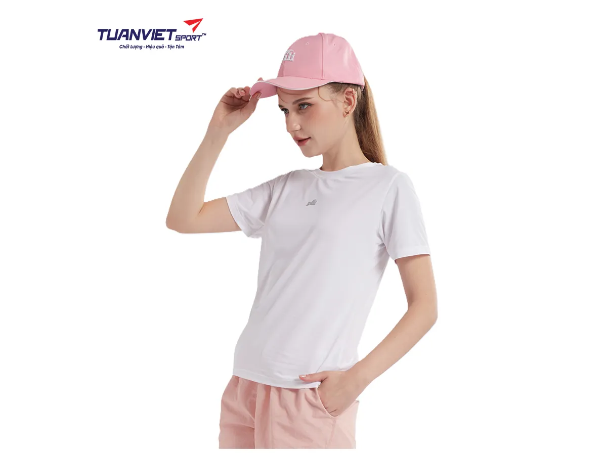 Áo Thun Nữ PILI Cổ Tròn Dáng Fit