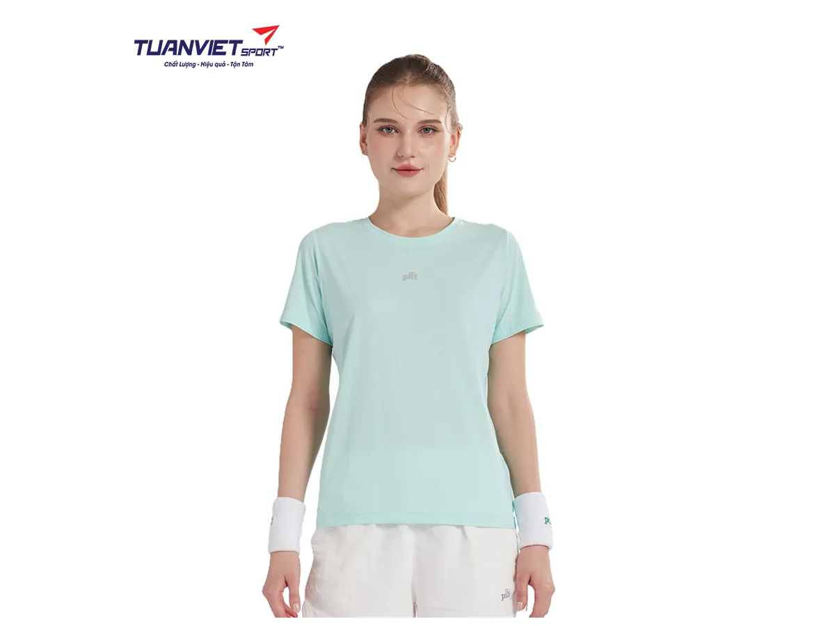 Áo Thun Nữ PILI Cổ Tròn Dáng Fit