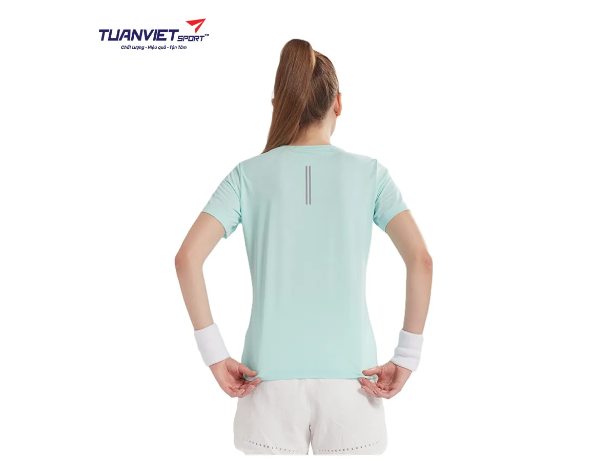 Áo Thun Nữ PILI Cổ Tròn Dáng Fit